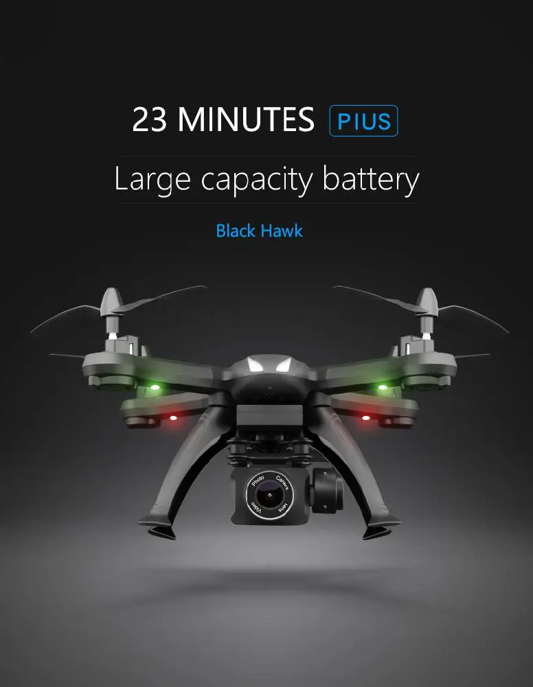 Лучший Радиоуправляемый Дрон 4K HD камера с живым видео квадрокоптером wifi FPV Дрон с одной кнопкой возврата полета Hover Fly 25mins RC вертолет