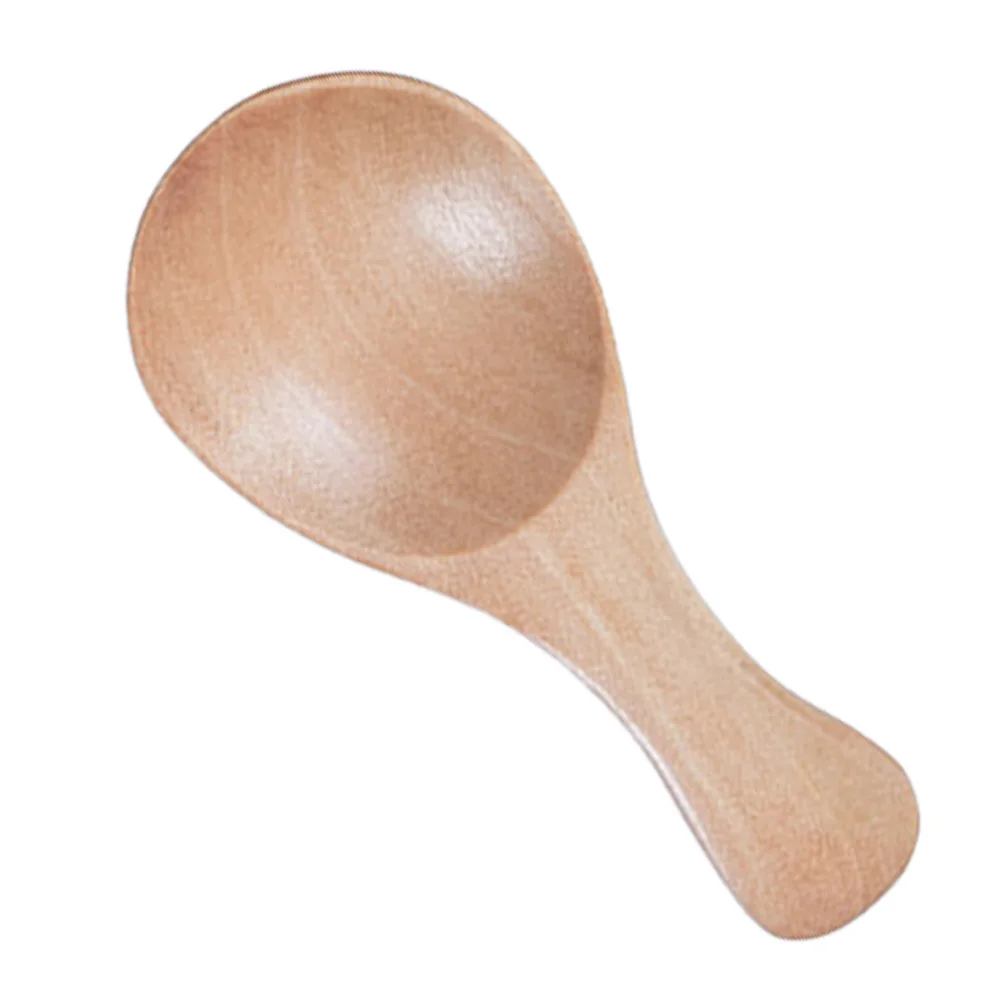 

10PCS Small Wooden Spoon Japanese Tea Spoon Simple Pure Children Kid Spoon For Slat Jam Milk Powder Coffee Tea Condiments Spoon