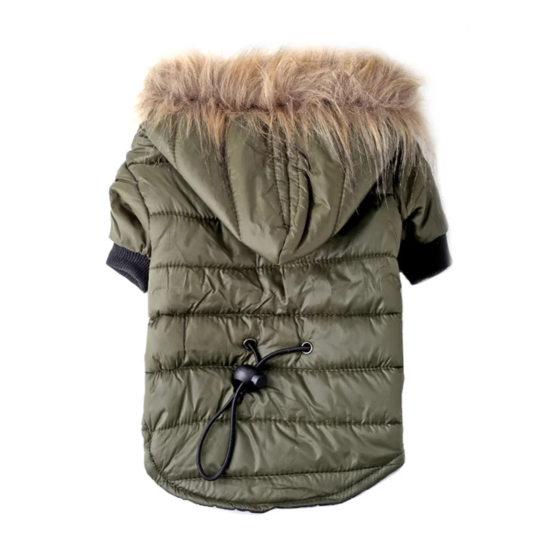 XS XL теплая одежда для маленьких собак зимняя куртка Одежда щенков чихуахуа
