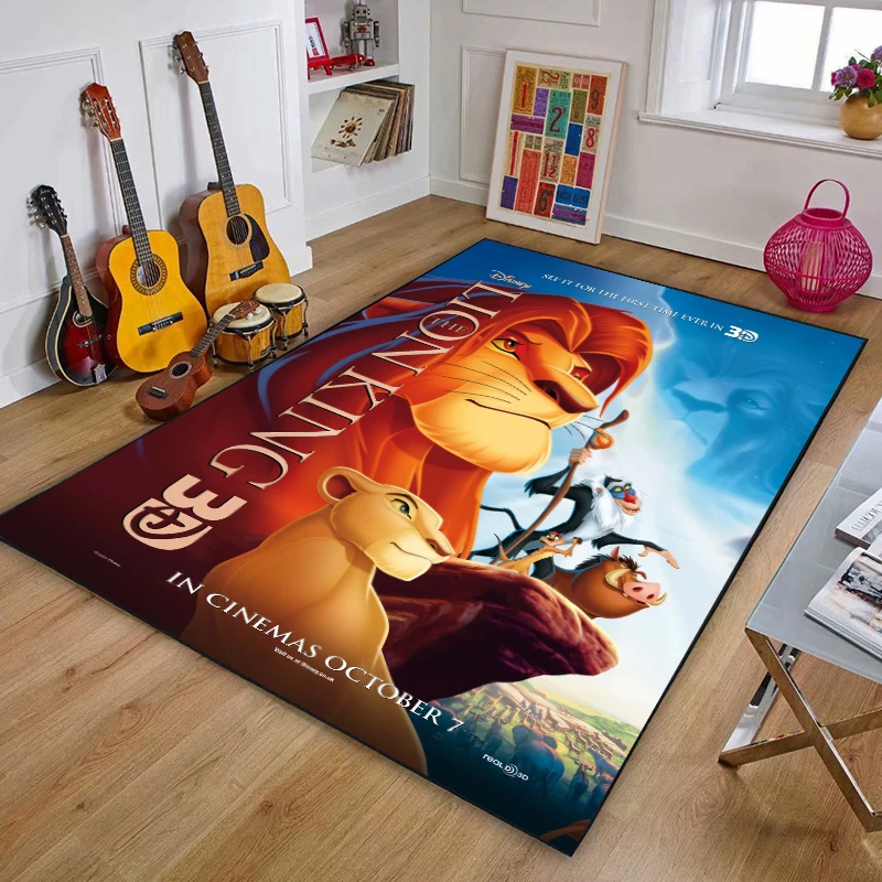 

Disney The Lion King Simba Kids Play Mat Living Room Carpet Room Decoration Large Carpet Home Hallway Floor Rug Bedroom Mat