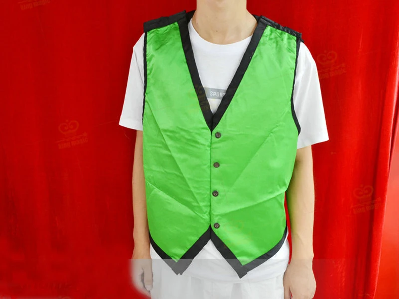 Жилет для изменения цвета (средний размер)-Волшебные трюки 4 (красный синий желтый