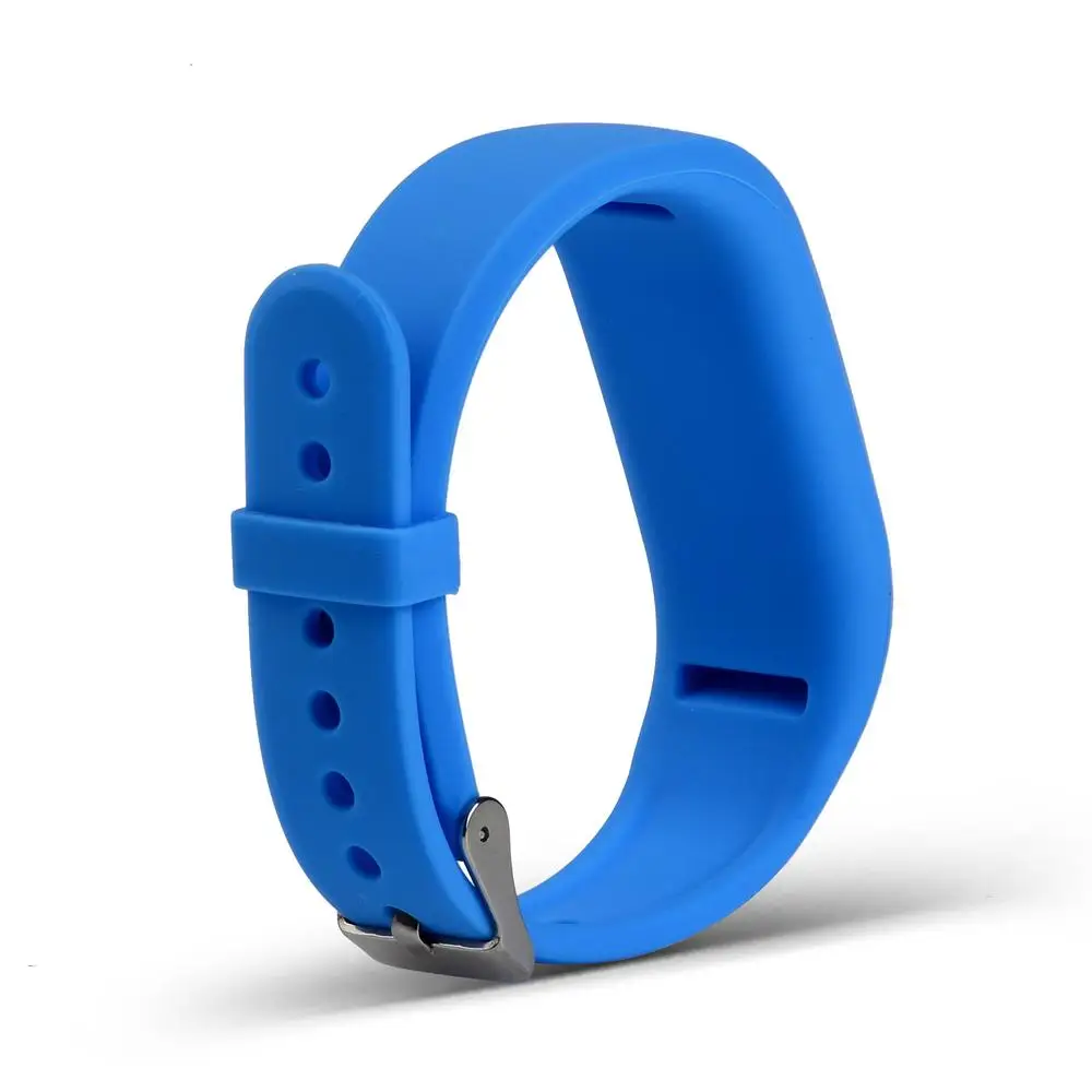 replacement sport smart wristband stainless steel wristband for vivofit3 tracker bracelet smart wearable device accessory blue free global shipping