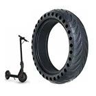 8,5 дюймовая шина для электрического скутера, сотовый амортизатор, амортизирующая черная шина, прочная резиновая твердая шина для скутера Xiaomi Mijia