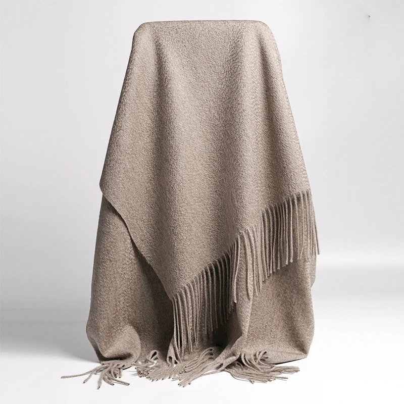 

Winter 100% Cashmere Scarf Women Warm 2021 Fashion Solid Shawls Pashmina Ladies Echarpe Pure Cashmere Scarf Women Foulard Femme