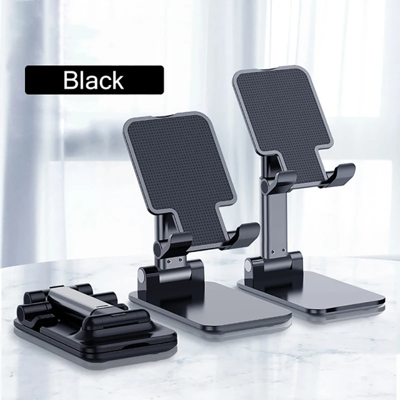 

Z04 Desktop Phone Holder Tablet Stand For Ipad Phones Universal Bracket Metal Telescopic Adjustable Height Angle Live Support