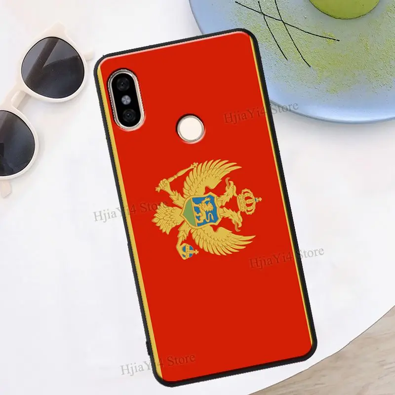 Флаг Черногории для Redmi Note 11 Pro Чехол телефона 10 7 8 9 10S 9S 9A 9T 9C | Мобильные телефоны и