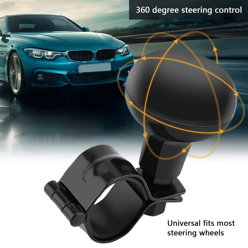 

Car Steering Wheel Spinner Knob Booster Ball Iron Clip Steering Power Handle Universal Car Auto Interior Accessories