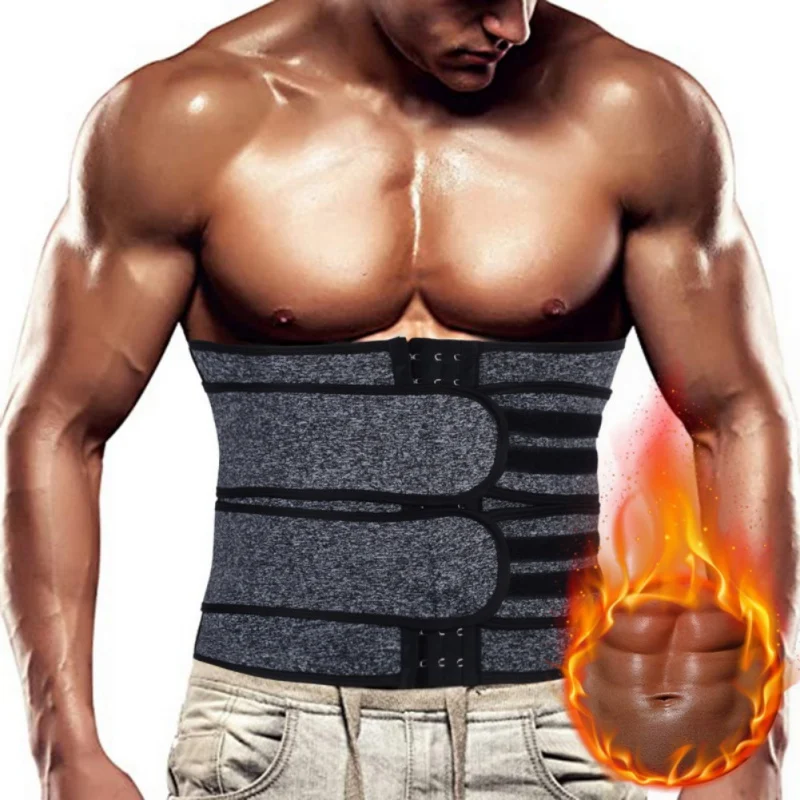 

Men Waist Trainer Abdomen Slimming Belly Weight Loss Body Shaper Tummy Slim Modeling Belt Girdle Sweat Trimmer Shapewear