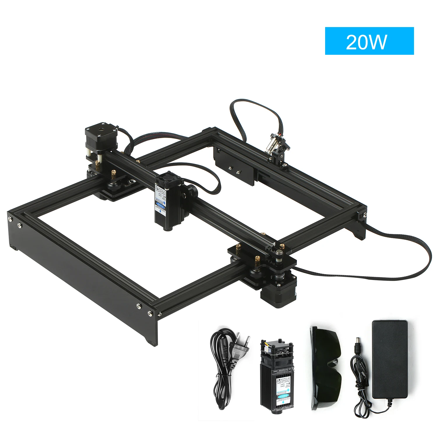 30 Вт лазерный гравировальный станок с ЧПУ в автономном режиме Управление