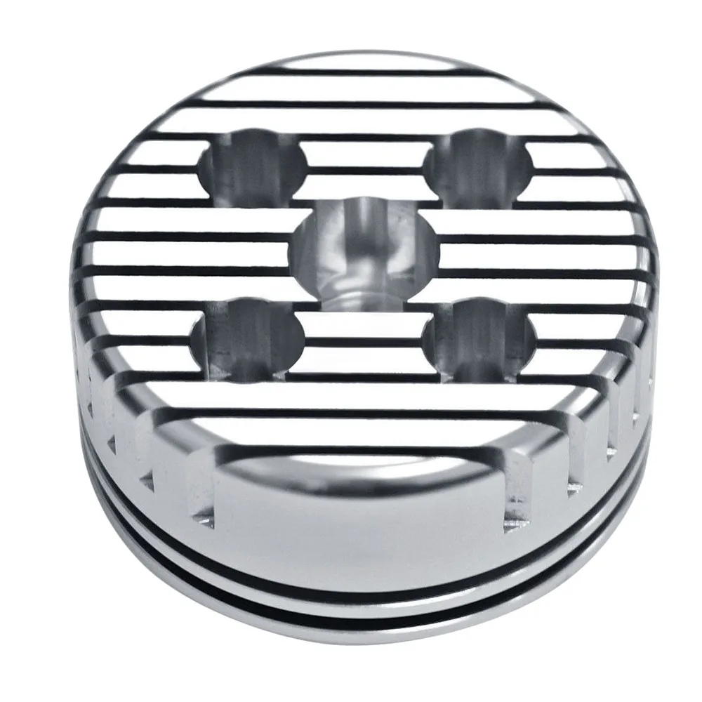 Новинка высокое качество 1 шт. серебряная гоночная цилиндрическая головка