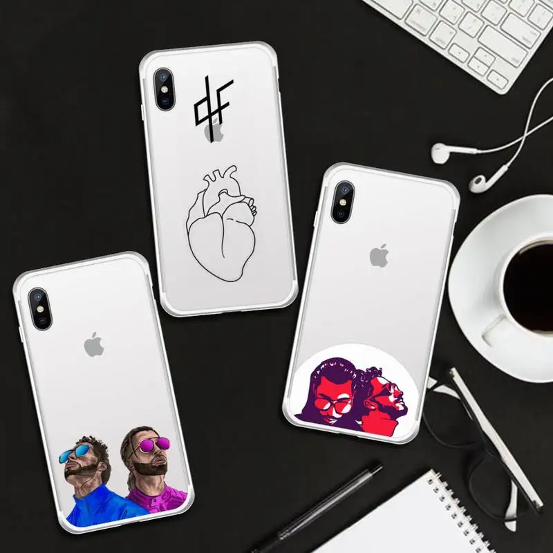 

PNL Rapper pattern Phone Case Transparent for iPhone 6 7 8 11 12 s mini pro X XS XR MAX Plus cover funda shell