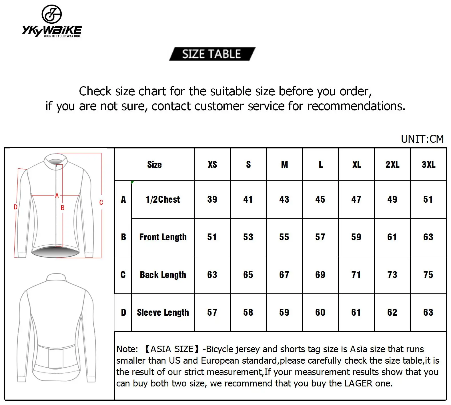 

YKYWBIKE Spring Men's Cycling Jersey 4 Pocket Cycling Clothing Fleece Thermal Bike Jacket Autumn Bicycle Coat Reflective
