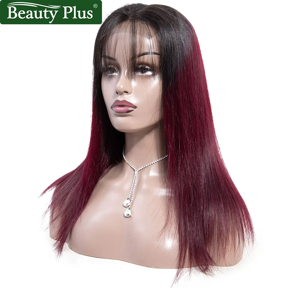 Парики из натуральных волос на кружевной основе 4x4 волосы Remy Green Ombre бразильские