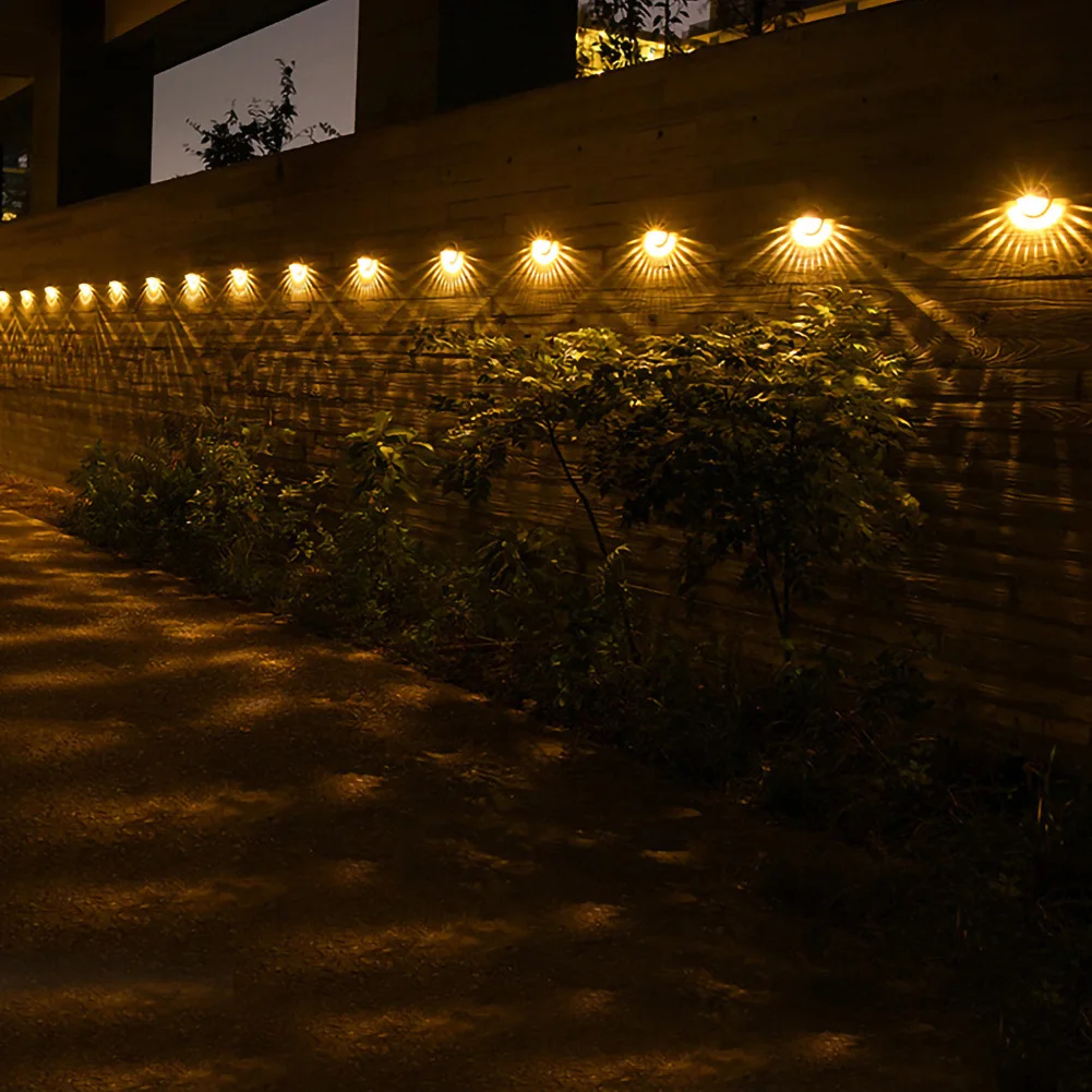 

4pcs LED Solar Wall Light Outdoor Waterproof Motion Sensor Induction Lamp Home Garden Yard Street Lighting