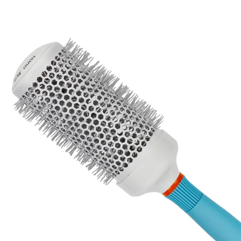 

Y98B Anti-Static Comb Detangling Round Hair Brush Professional Round Barrel Brushes Styling Curling and Straightening Tools for