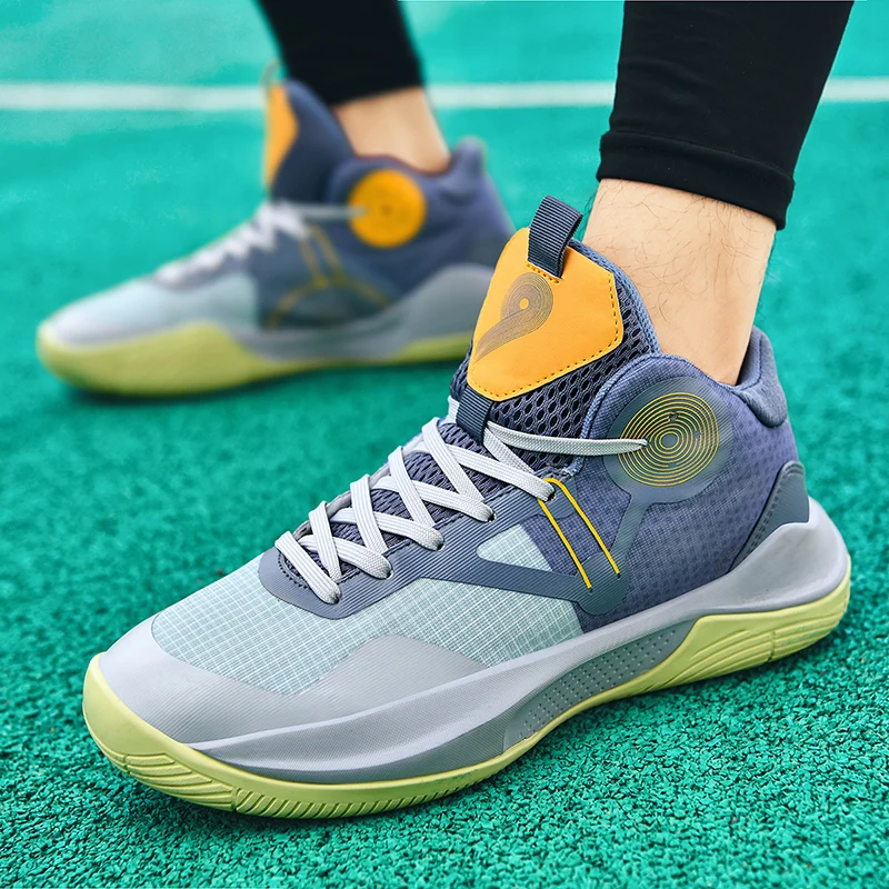 Fashion Men's Professional Basketball Shoes 2021 Colorful Outdoor Unisex High top Basketball Sneakers for Men Women basket homme