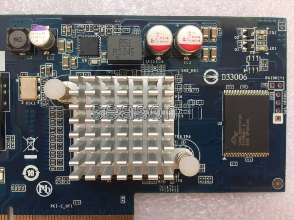 

GIGABYTE GC-MSLZ2 LSI SAS2008 6Gb SAS RAID0.1.10.JBOD controller raid card adapter
