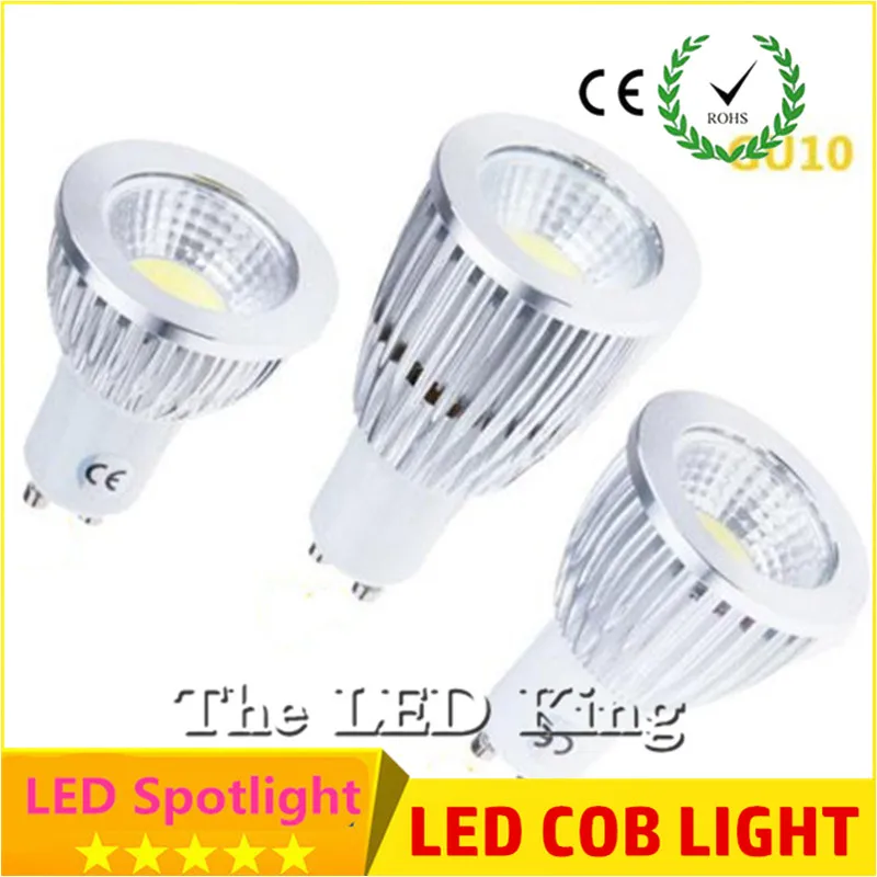 Супер яркие лампы GU 10 светильник затемнения светодиодный встраиваемые