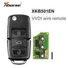 50 шт. 3 кнопки Xhorse Универсальный VVDI проводной пульт дистанционного управления В5 Тип XKB501EN для Германии чип для ключей VVDI