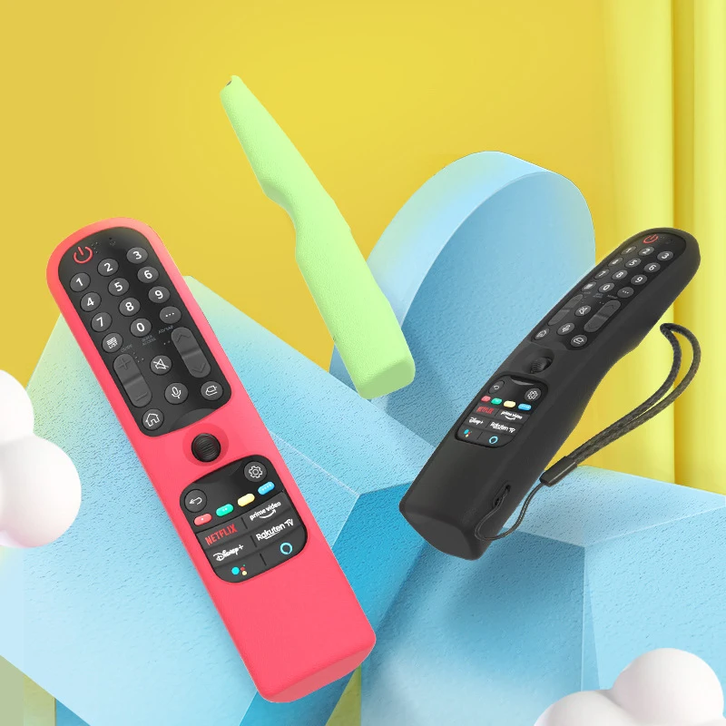 

Colorful Silicone Case Cover for LG MR21GA MR21N MR21GC Remote Control Cover For LG OLED TV Magic Remote MR21GA