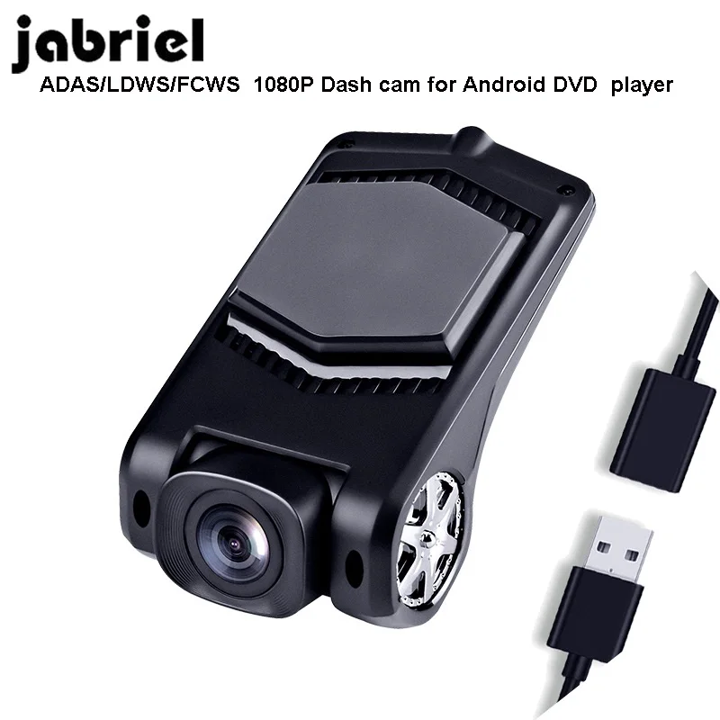 Jabriel ADAS видеорегистратор FHD usb dvr камера LDWS G Датчик PIP Автомобильные