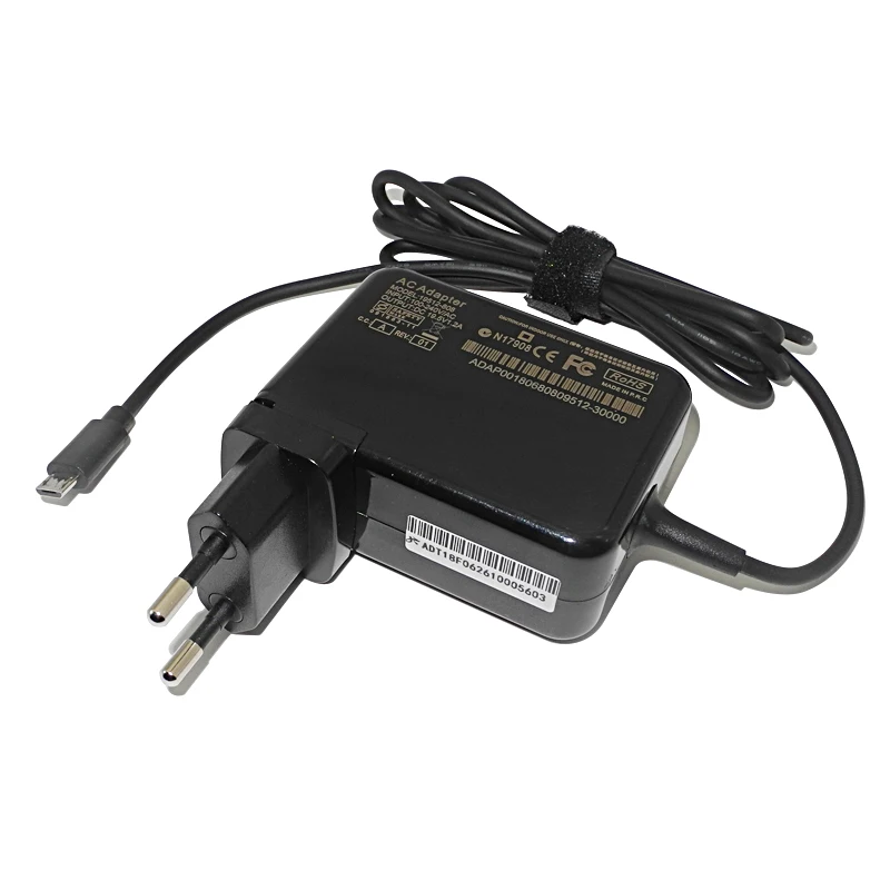 19.5V 1.2A 24W Laptop Power Adapter Wall Charger for Dell Venue 11 Pro 5130 7130 7139 7140 HA24NM130 077GR6 0KTCCJ 3JJWF Tablet