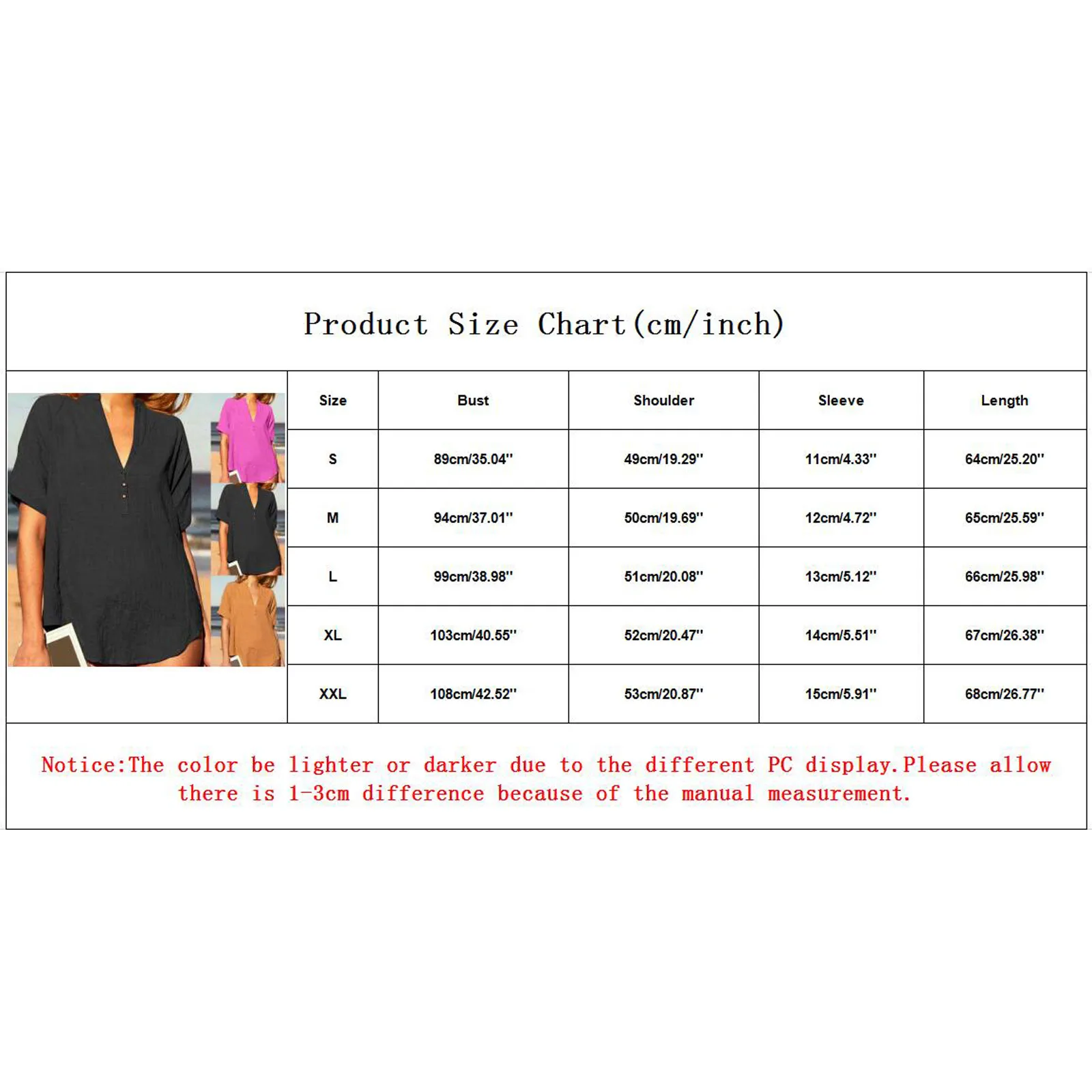 

T Shirt Women Casual Short Sleeve Clothes Summer Female Solid Linen Oversize T-shirt Harajuku Loose Button Tshirt Blusas #BL2