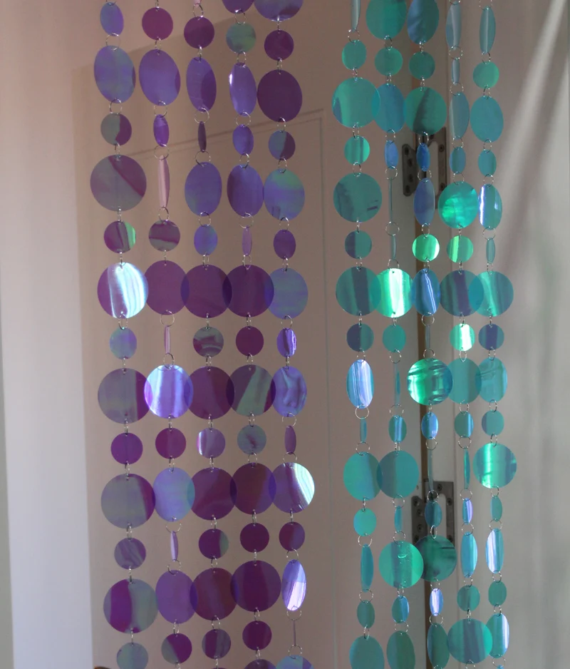 

5m New style plastic Sequins curtains interior Door curtains stage background festivals wedding supplies