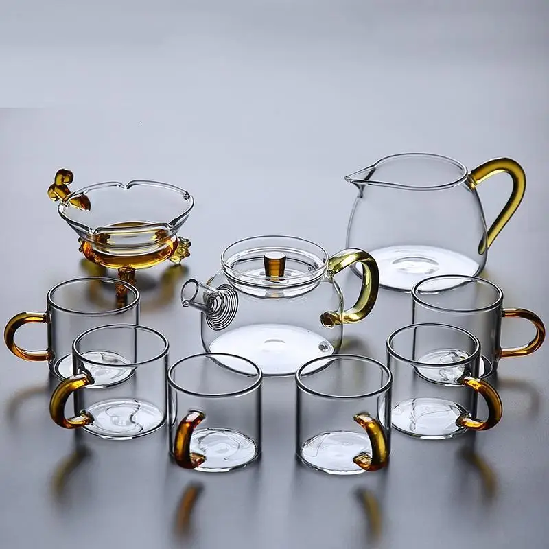 

Decor Kung Fu Teapot Theepot Vintage With Infuser Kuchnia Travel China Home Decoration Accessories Pot Teaware Chinese Tea Set