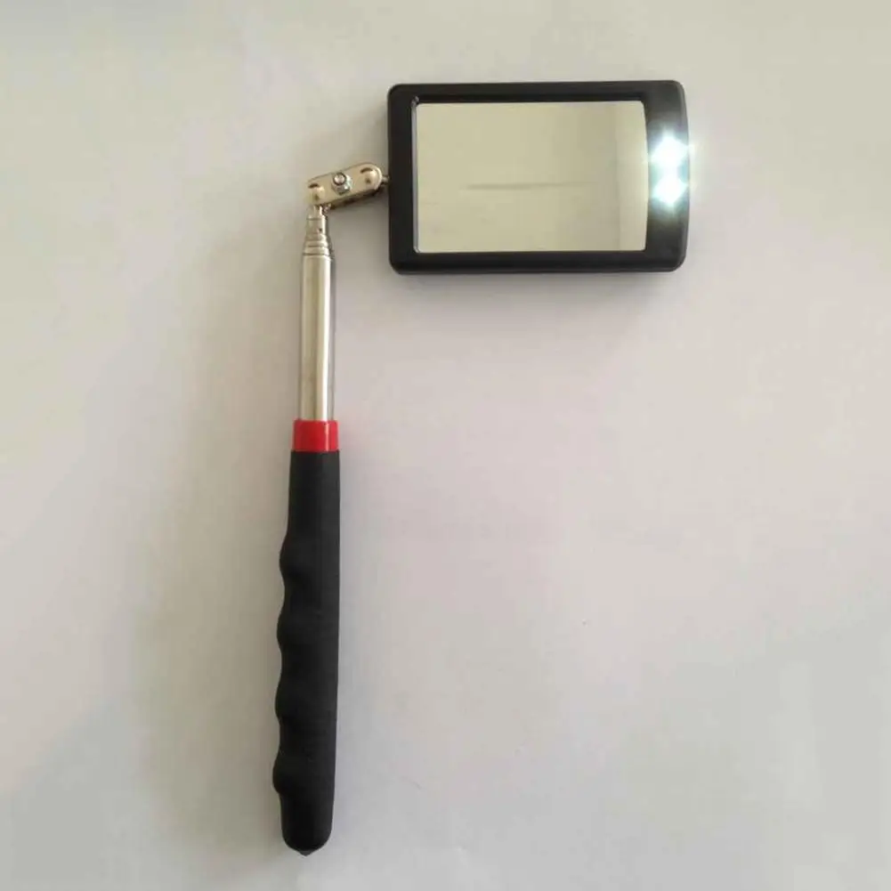 

LED Telescopic Inspection Mirror With 360 Degrees Rotate Lamp Holder Amplification Detection Mirror Light Repair Tool Universal