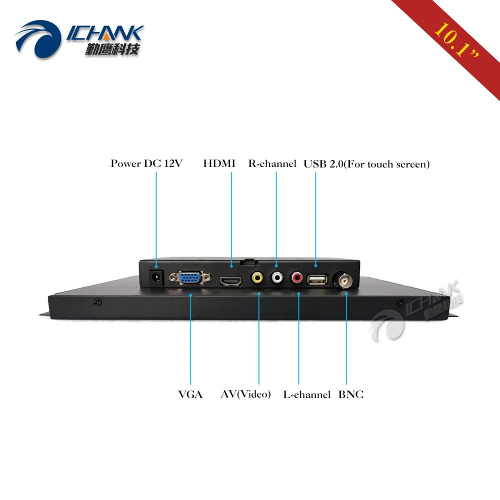 K101TC-ABHUV-D/10," 1280x800 16:10 720p 1080p металлический чехол Встроенный Открытый каркас Бесплатный привод многоточечный емкостный сенсорный ЖК-монитор