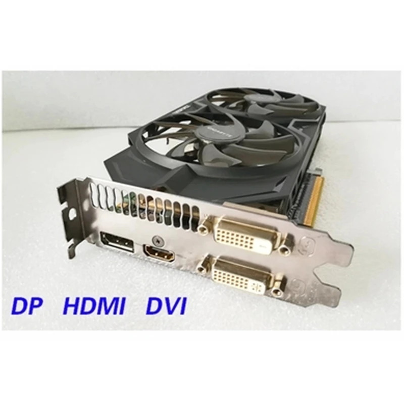 Видеокарты GIGABYTE GV-N760WF2OC-2GD GPU 760 бит GDDR5 GTX N760 Map видеокарта для nVIDIA Geforce GTX760 Hdmi Dvi б/у |