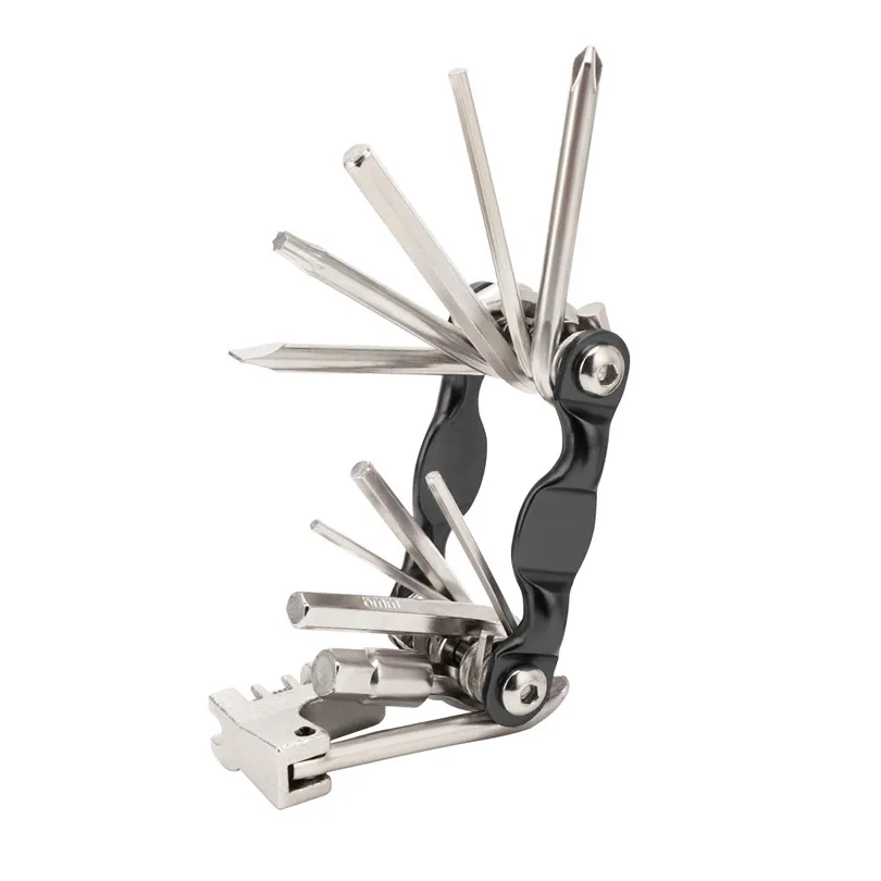 CKAHSBI Bicycle Repair Tool Hex Spoke Cycling Screwdrivers Mini
Mountain Bike Repair Tool 11 In 1 Multifunction Kit Accessories