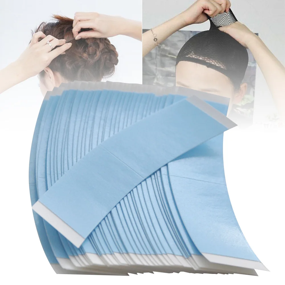 Лучший 36 шт./пакет сильный Синтетические волосы на кружеве двойная лента для