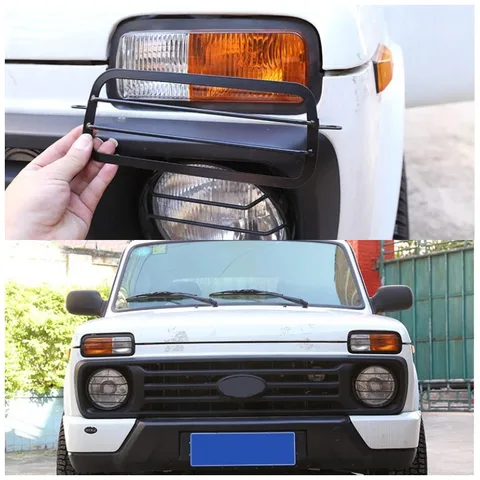 2 шт., передняя противотуманная фара из углеродистой стали для LADA NIVA