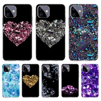 luxury diamond love bumper case for iphone 11 pro 12 pro max 13 7 8 plus xr xs max x 12 mini 6 6s se 2020 se2 cover shockproof