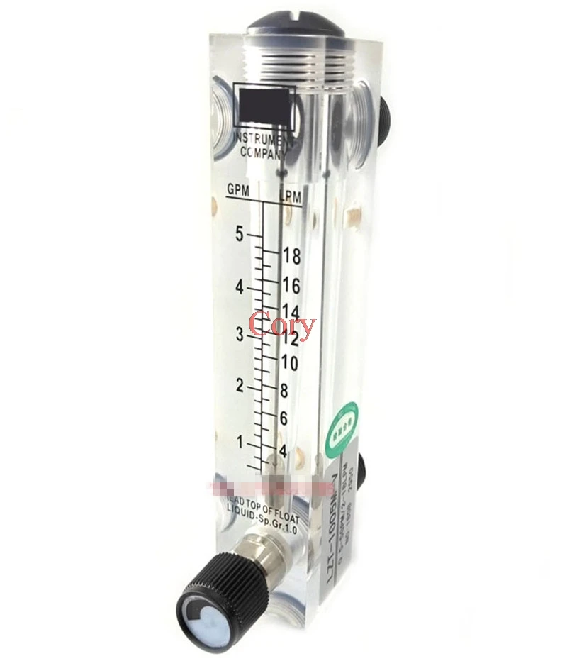 Панельный расходомер 1 шт. измерение жидкости для воды 1/2 дюйма вилка PT 1/4