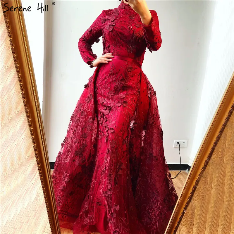 Мусульманское вечернее платье с длинными рукавами в турецком арабском стиле