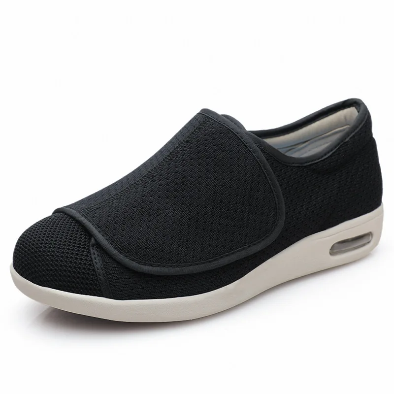 

Men's Summer Autumn Diabetes Shoes Soft Bottom Non-slip Mesh Breathable Walking Casual Shoes Outdoor Sports Widening Sneakers