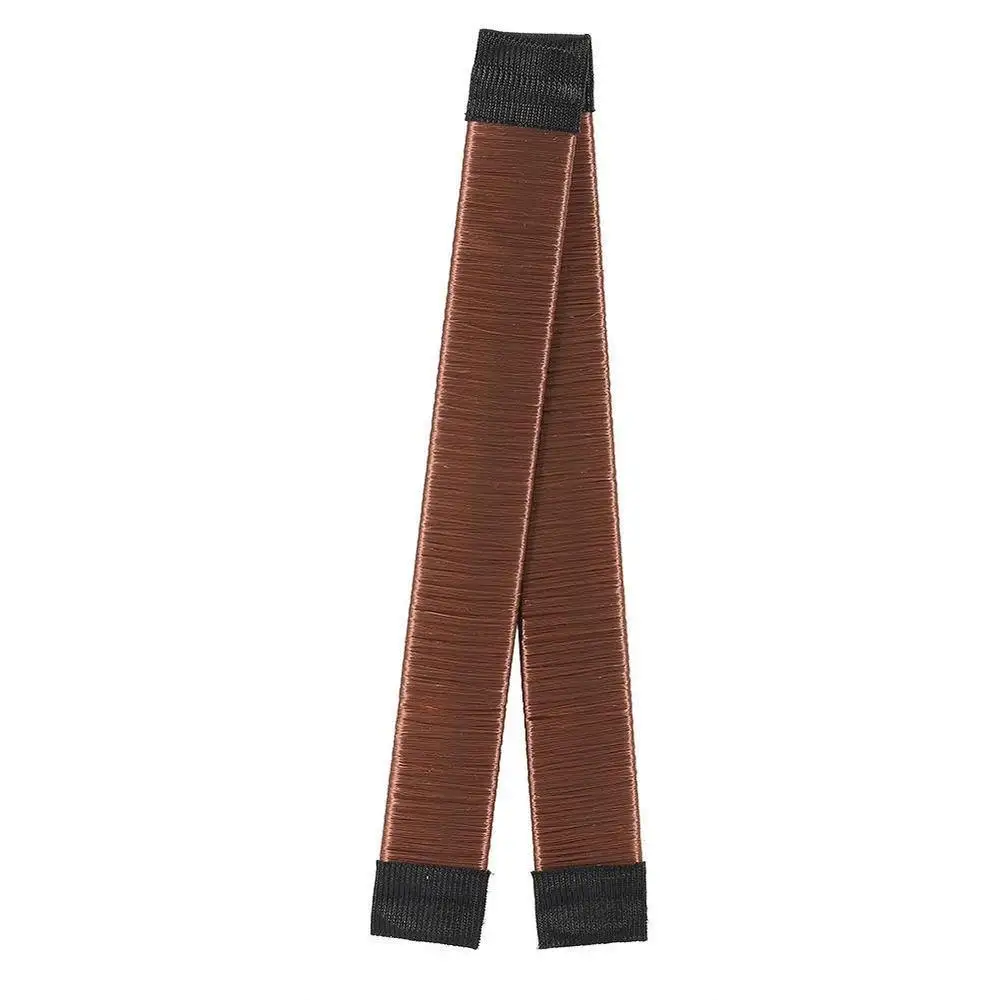 Medium Brown Волшебная булочка, сделай сам, легко завивает волосы, Braiders, эластичная лента для волос, пончики, шиньон, Magique, Волшебные Инструменты для укладки волос - Цвет: Medium Brown