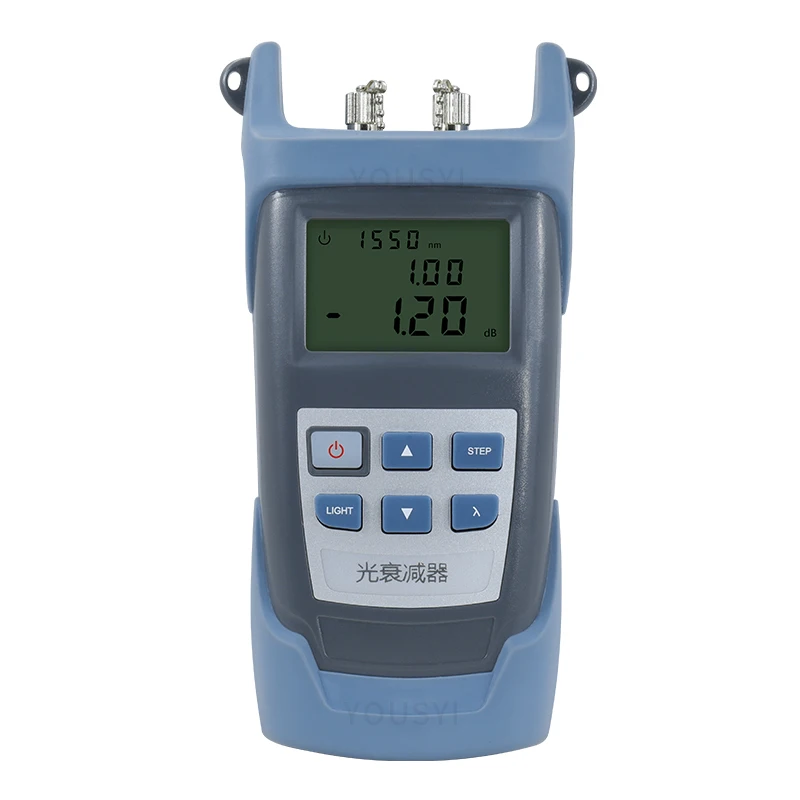 YOUYSI 0-60dB Ручной Волоконно-оптический аттенюатор YYS-AT60 регулируемое устройство