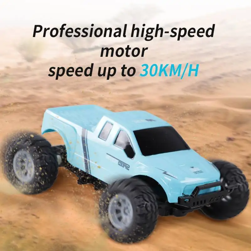 1/32 Радиоуправляемый автомобиль 2 4G 2WD 30 км/ч Мини Высокоскоростной гоночный