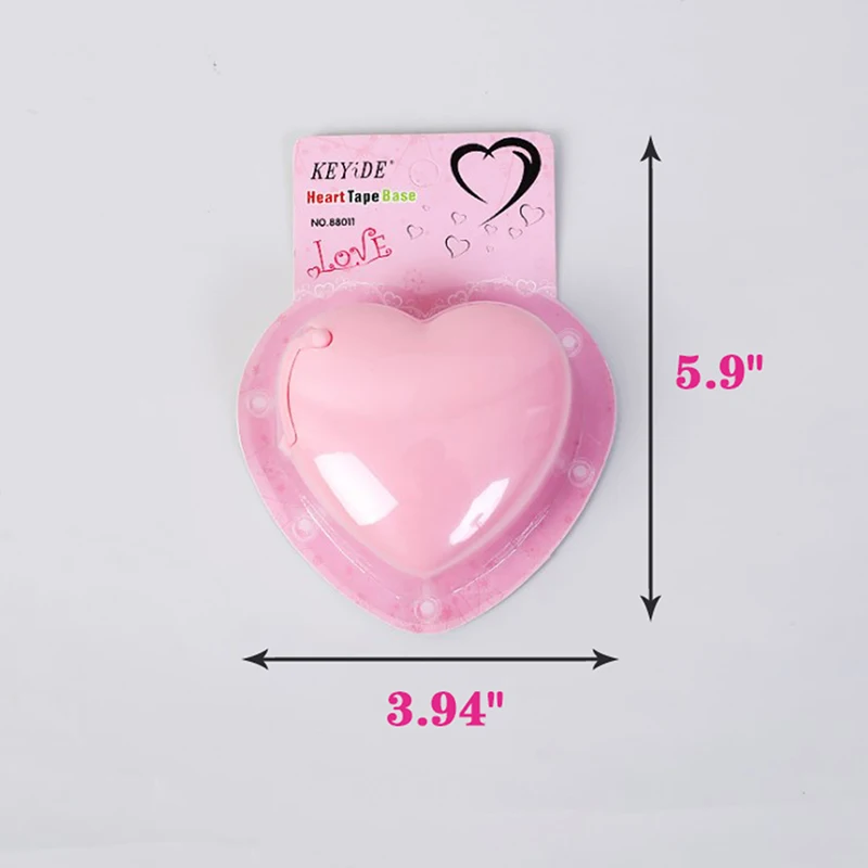 

1set Candy Color Masking Tape Cutter Design Of Love Heart Shape Washi Tape Cutter Office Tape Dispenser School Supply