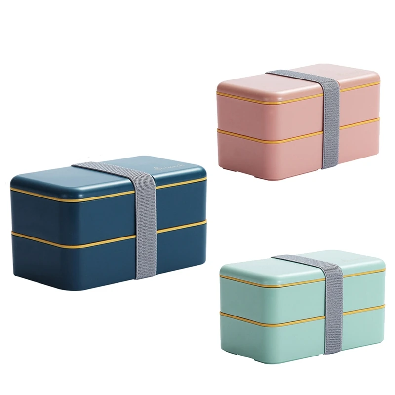 

Bento Boxes For Adults Kids, All-In-One Stackable Premium Japanese Adult Bento Box Container With Utensil
