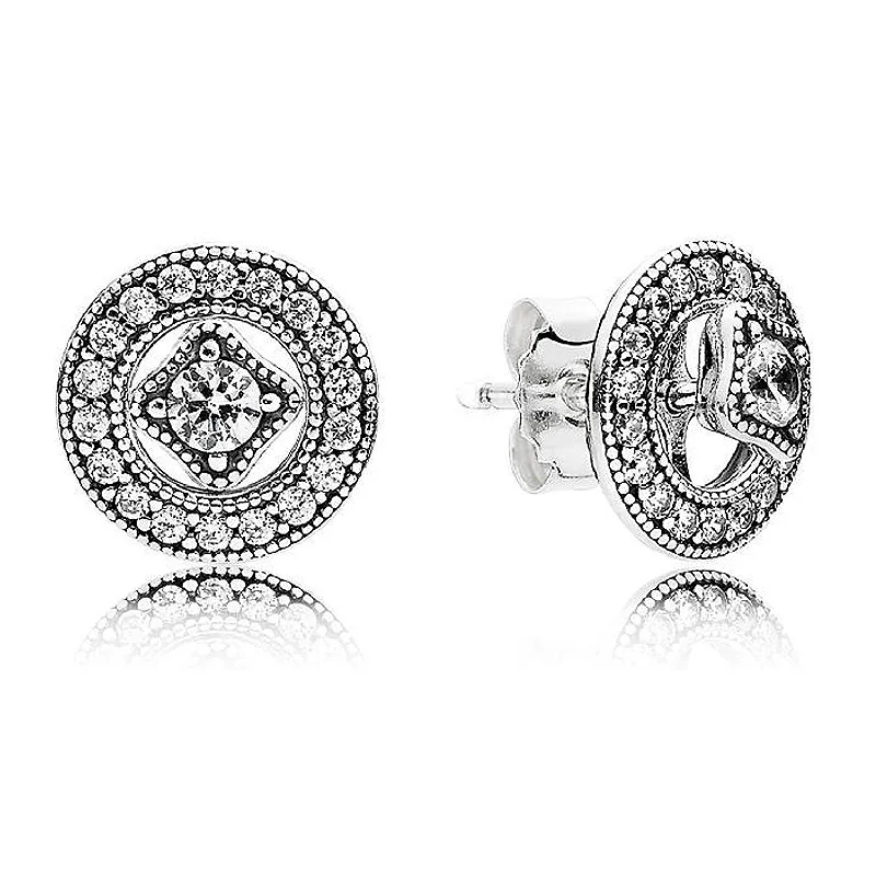 

Серьги женские из серебра 925 пробы, с кристаллами