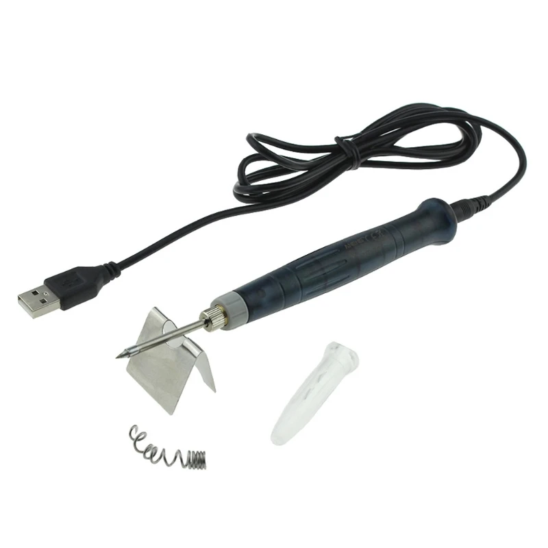 

G6KA Mini Portable USB 5V 8W Electric Powered Soldering Iron Pen Tip Touch