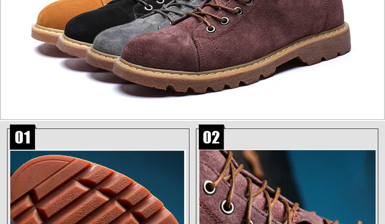 Мужские кожаные ботинки Dr Martins Martens; Зимние ботильоны; Безопасная рабочая обувь; botas hombre Zapatos De Seguridad Safty; обувь размера плюс 48