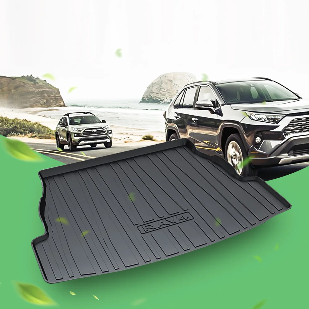Для 2019 2020 Toyota RAV4 багажника грузового лайнера напольный коврик всепогодный