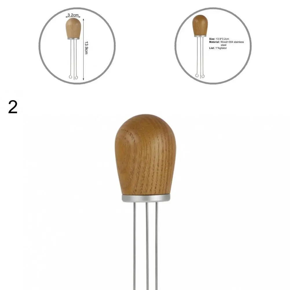 

Durable Espresso Coffee Stirrer Tool 304 Stainless Steel Coffee Distribution Needle Easy to Clean for Living Room