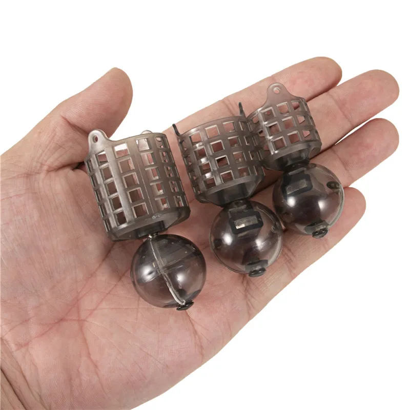 Металлическая клетка для наживки Sphere 4 шт./лот контейнер держатель корзины